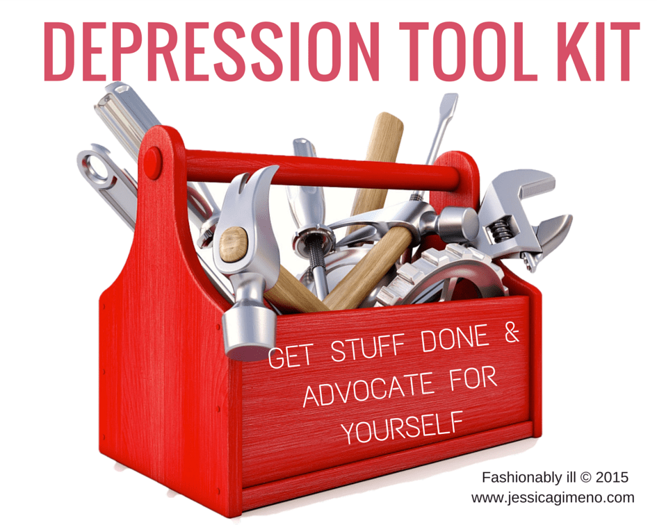Have you seen the NEW Depression Tool Kit? Fashionably ill